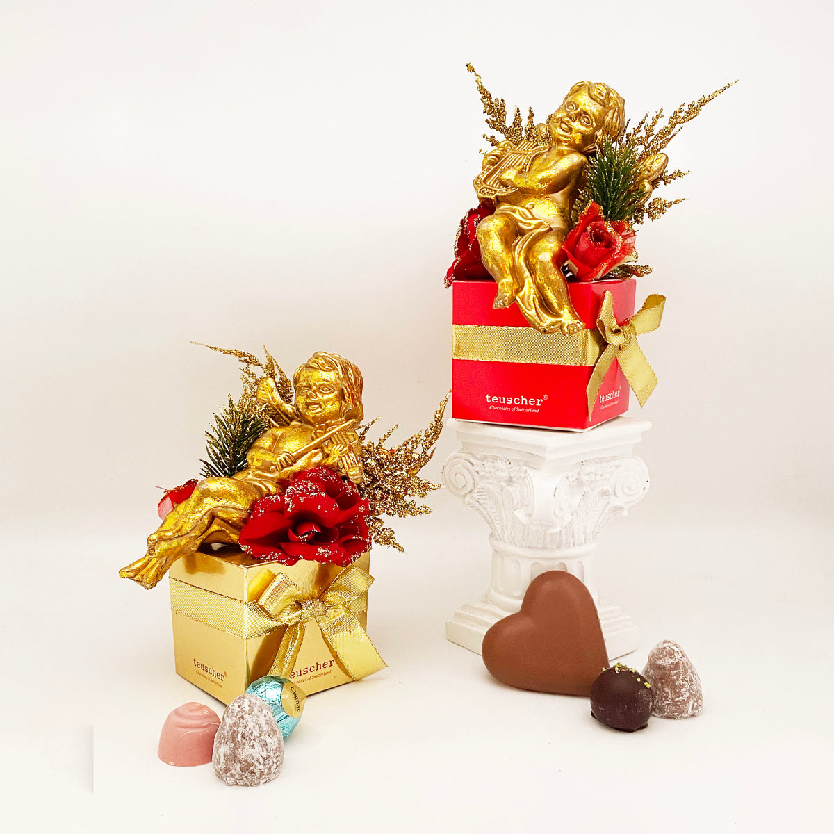 Cherub Box (Ten Truffles) Beverly Hills teuscher