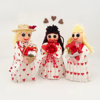 Valentine's Day Girl Truffle Box (6 Truffles)