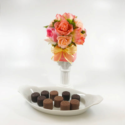 Rose Bouquet Floral (10 Truffles)