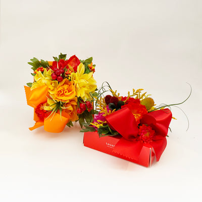 16 Piece Autumn Floral
