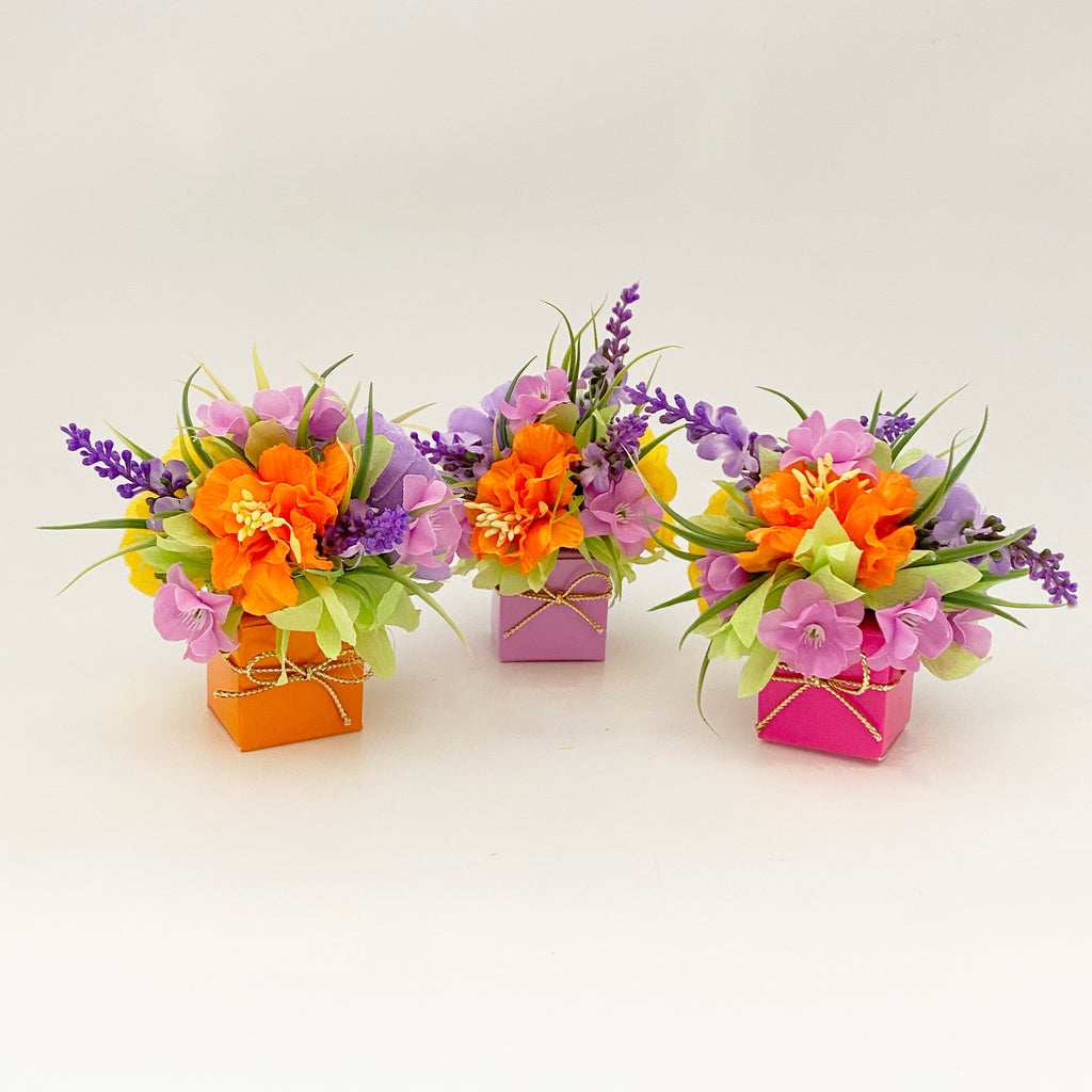 Lavender Bouquet Truffle Box (1 Truffle)