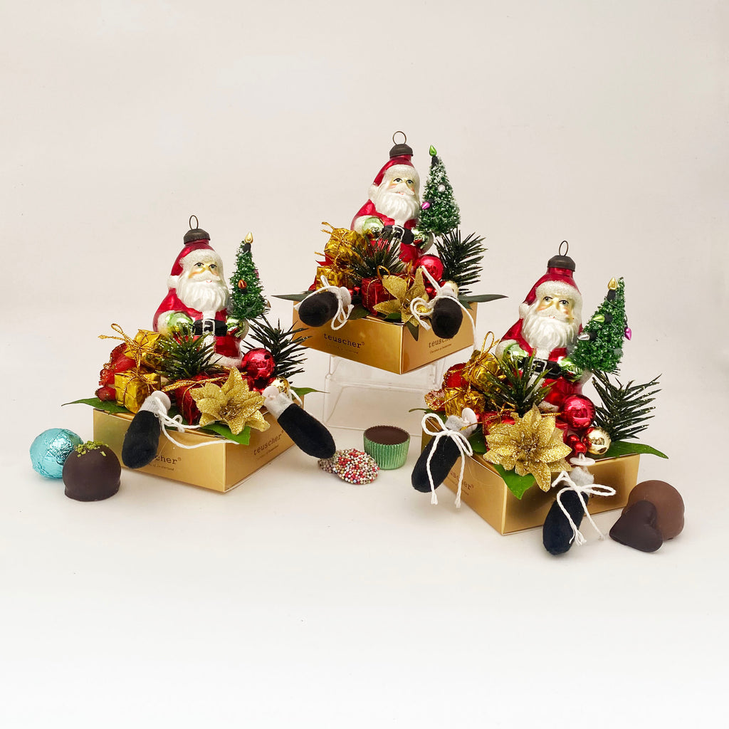 Ornament Santa Box (6 Truffles)