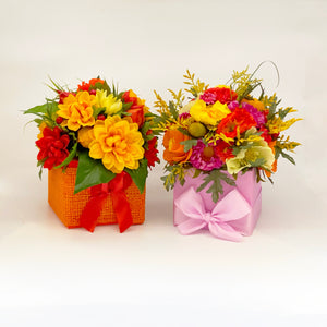 Large Autumn Floral Boxes