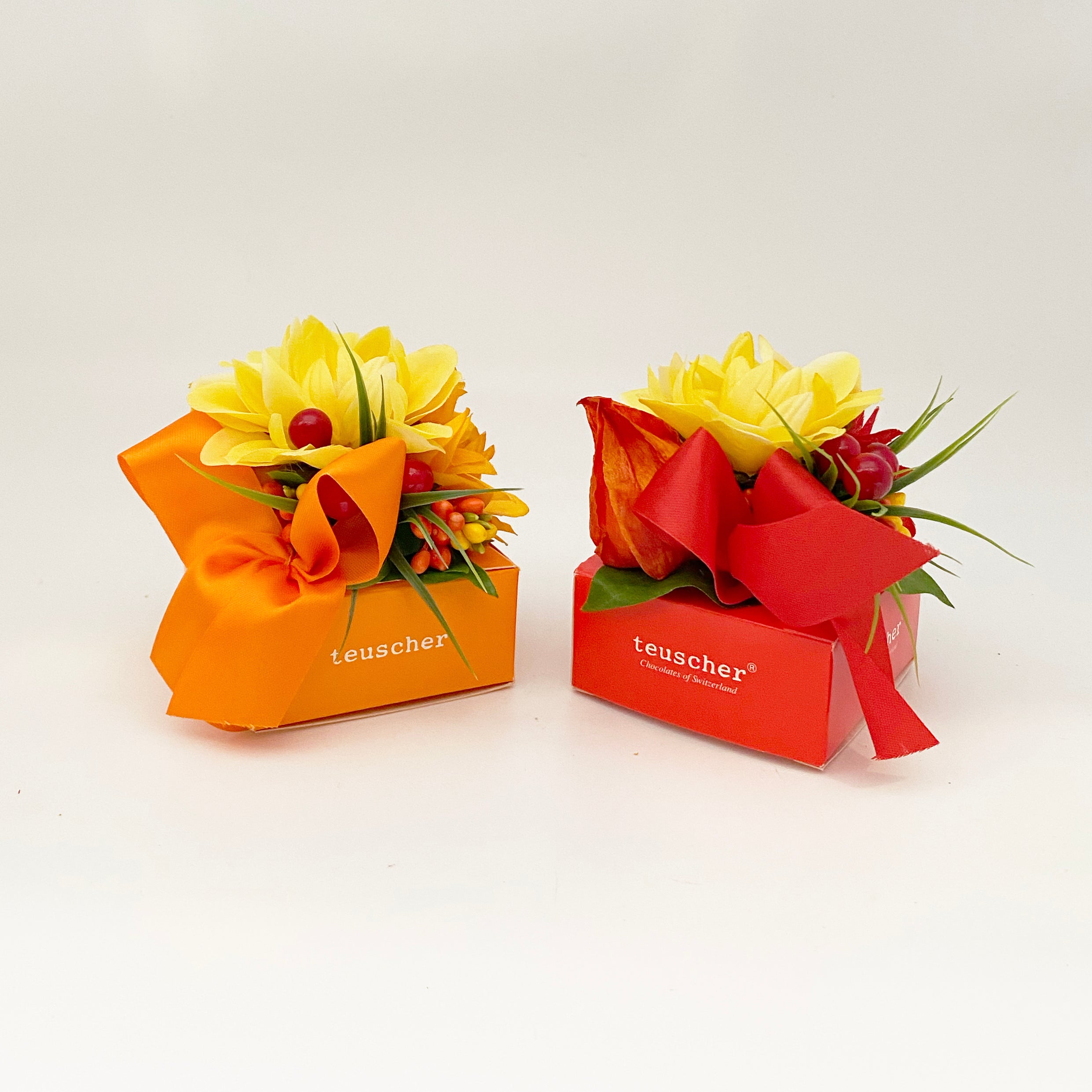 4 Piece Autumn Floral