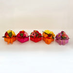 4 Piece Autumn Floral