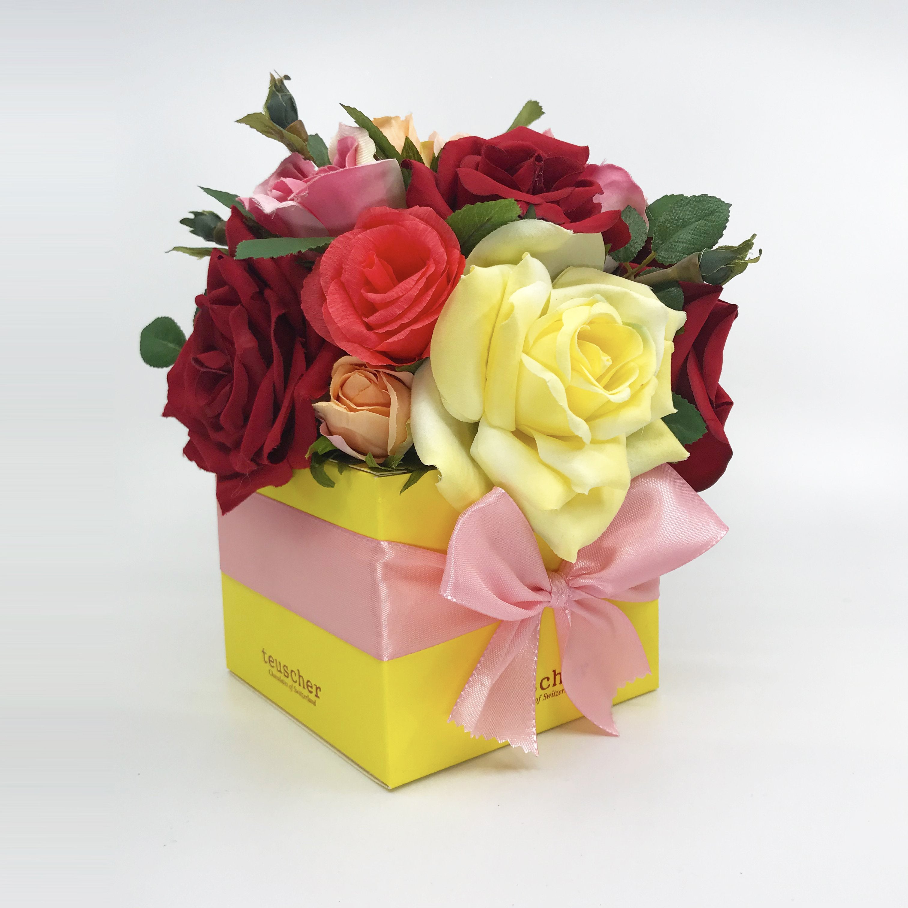 Large Rose Floral Boxes