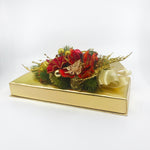 Holiday Floral Silk Box